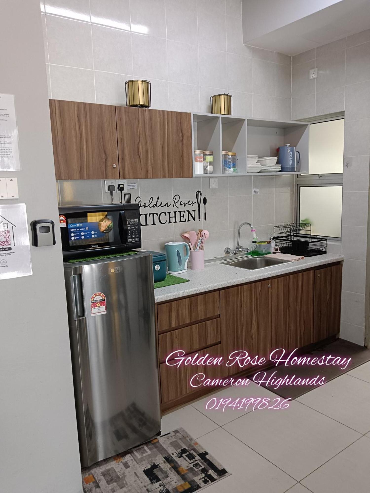 Golden Rose Homestay Cameron Highlands Brinchang Dış mekan fotoğraf